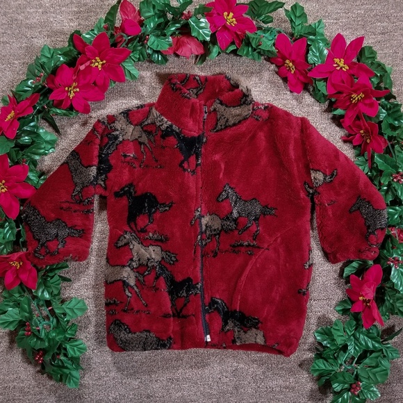 Black Mountain Other - Black Mountain warm wild horse fleece jacket